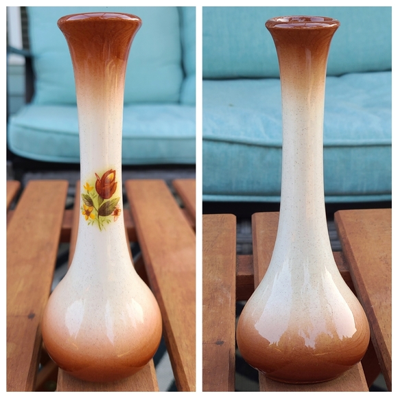 Mt. St. Helen's Ashware Bud Vase by Artist Ann E.